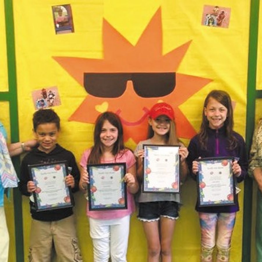 Terrific Kids of the Month honored at Wohlwend Elementary