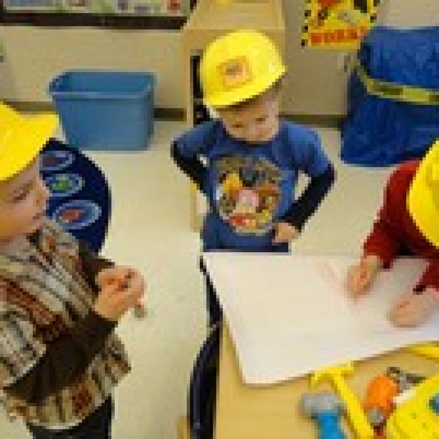 Lindbergh ECE students learn about community helpers