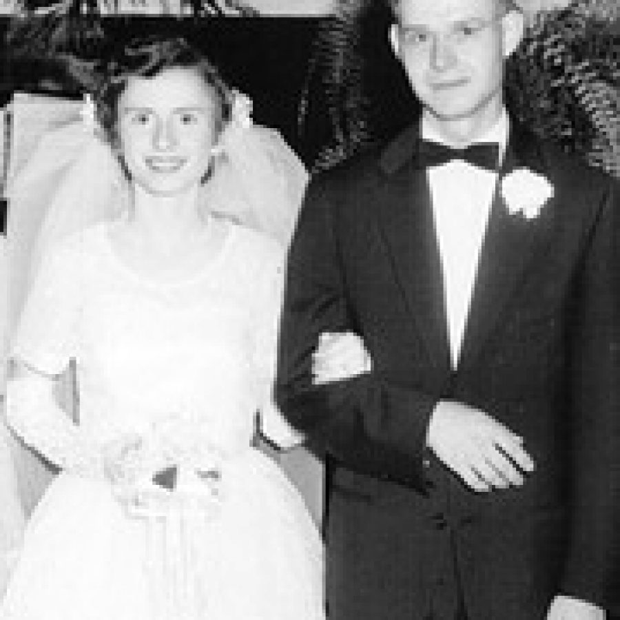 Shirley and Richard Duncan 60 years ago 