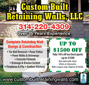 Custom Built Retaining Walls PSD
