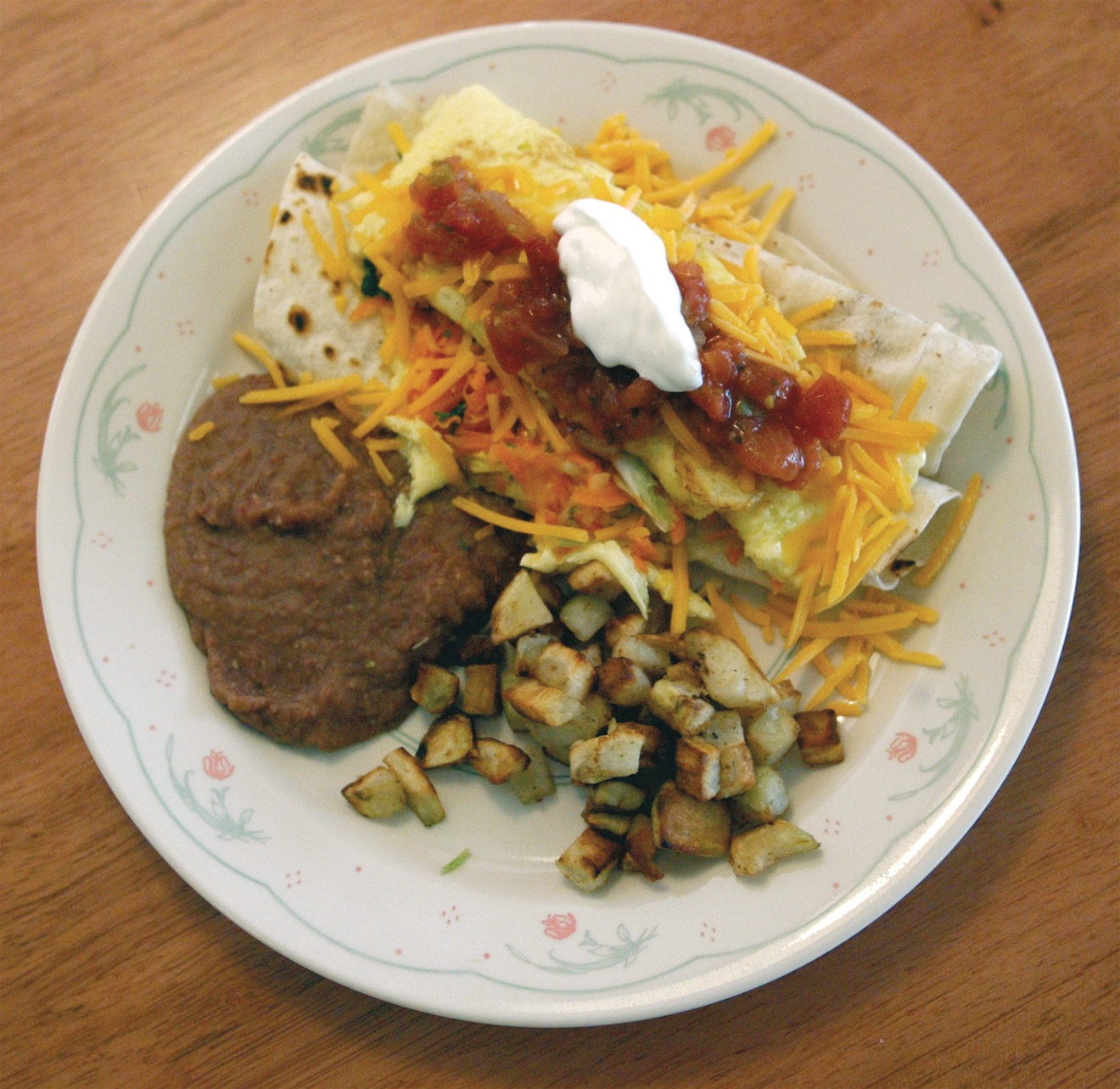 Eggs paired with traditional Mexican favorites make memorable breakfast