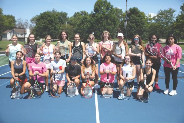 The Oakville girls tennis roster features a ‘good mix’ of upper and underclassmen who are focused on the season ahead. 