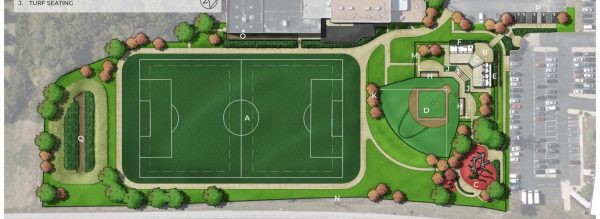 A map of the new YMCA adaptive sports complex.