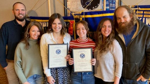 Kiwanis Club honors March outstanding students
