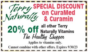 Healthy Shopper – Terry Naturally 20% Off_Sept 2023