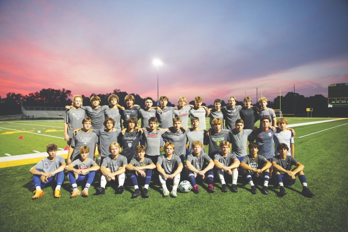 The Lindbergh High School boys soccer team. 