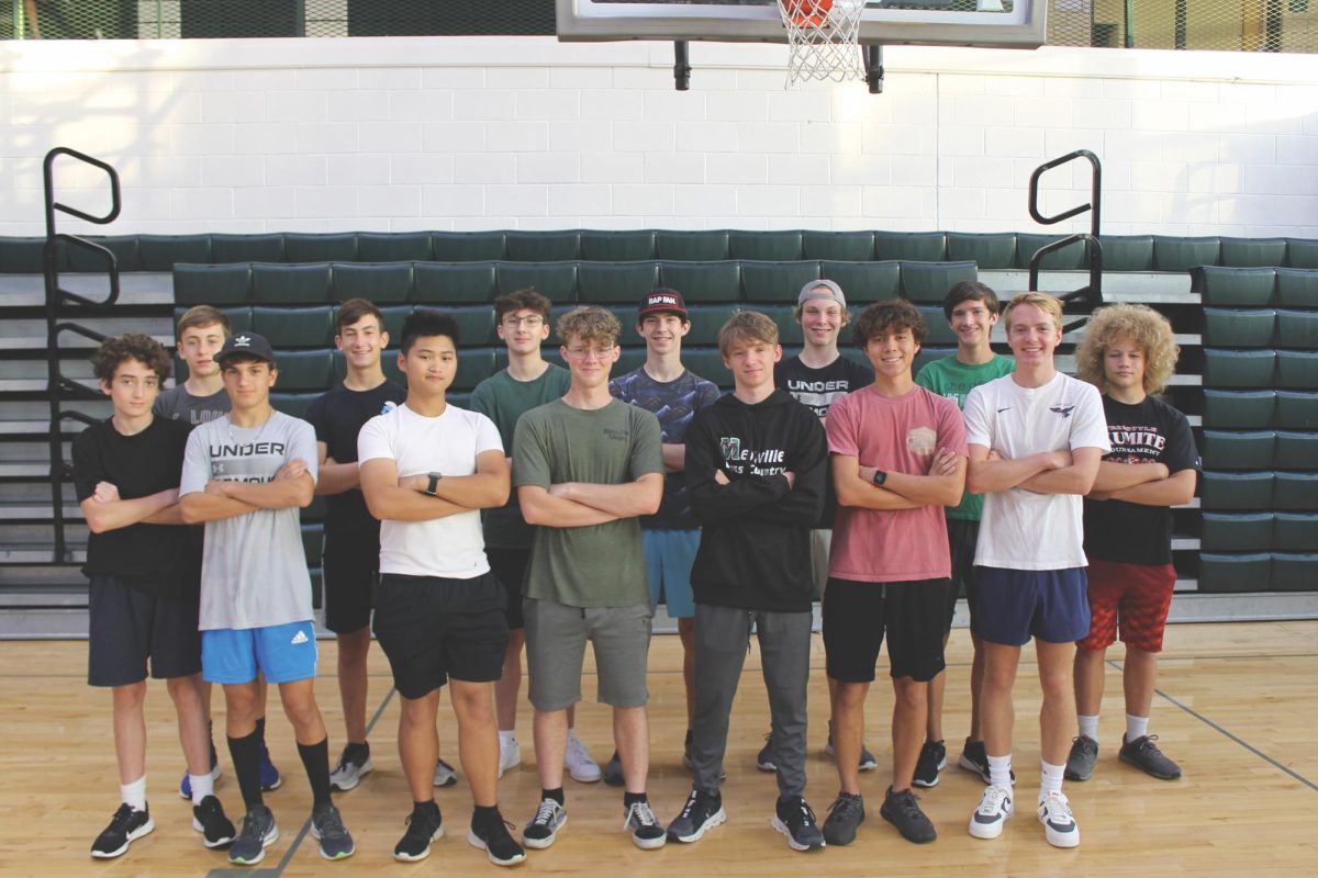 The MHS boys cross country team is committed and driven in 2023, with runners ready to achieve personal records and hit times. Photo courtesy of the Mehlville School District. 