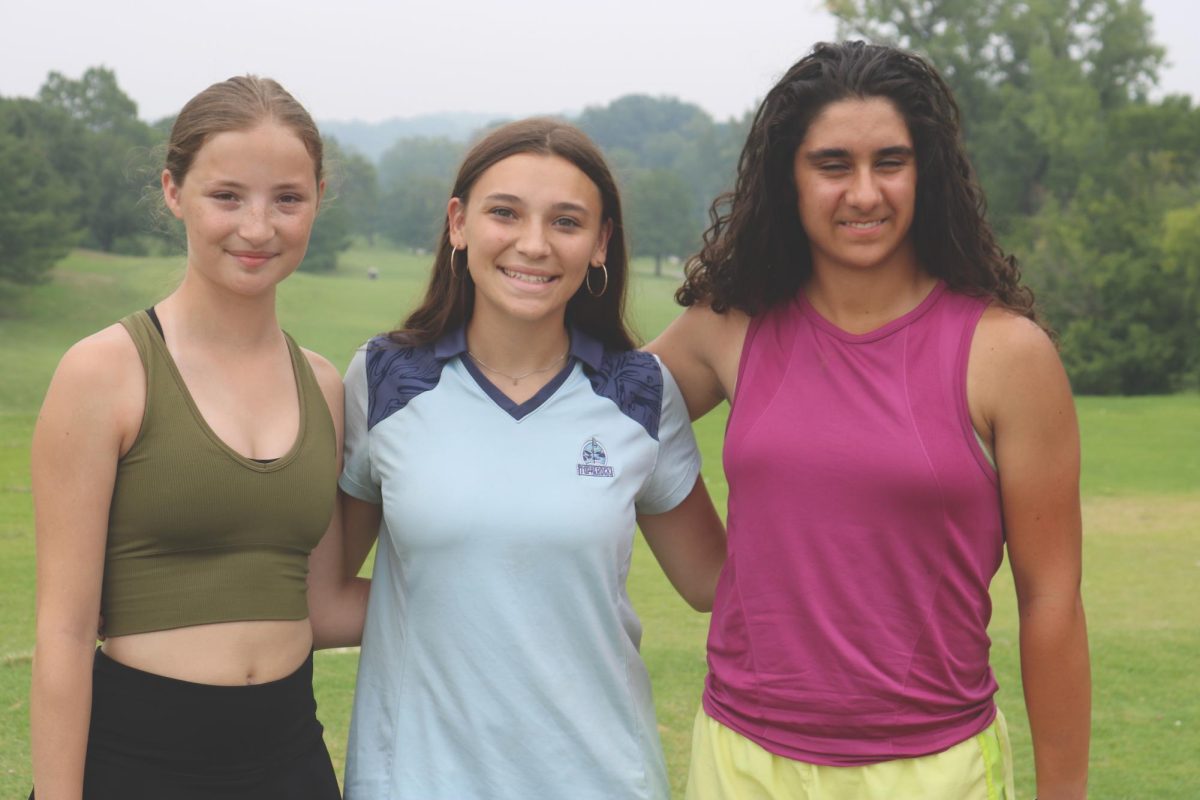 Despite being a small team this year with just four varsity players, the 2023 season could be a memorable one for the Mehlville girls golf team. Photo courtesy of the Mehlville School District. 