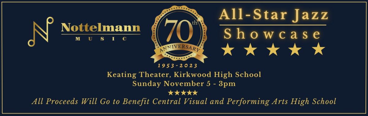 Nottelmann presents 70th anniversary jazz show benefitting Central and Visual Performing Arts