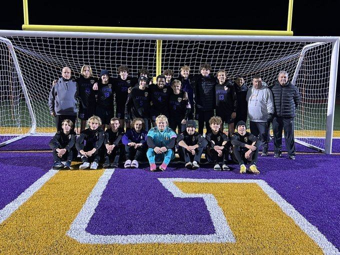 The 2023 Affton High School boys soccer team.