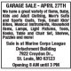 Marine Corps League Garage Sale