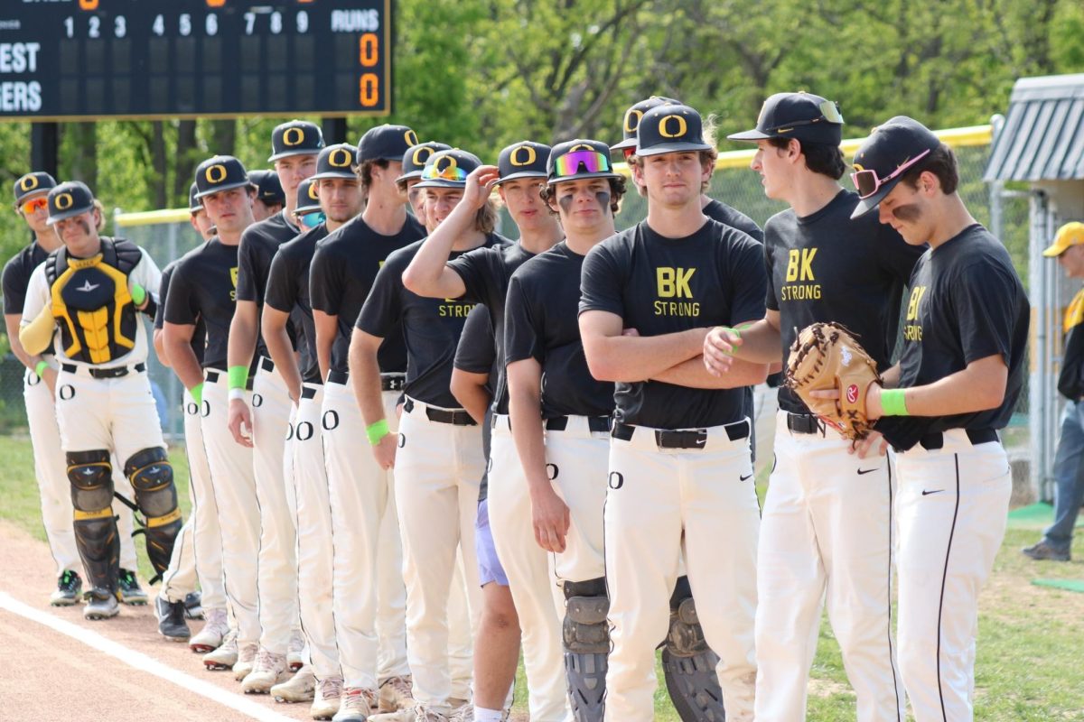 The Oakville High School baseball team had eight returning seniors this season. Photo courtesy of the Mehlville School District.