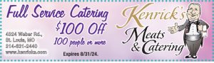 Kenrick’s -Catering Coupon