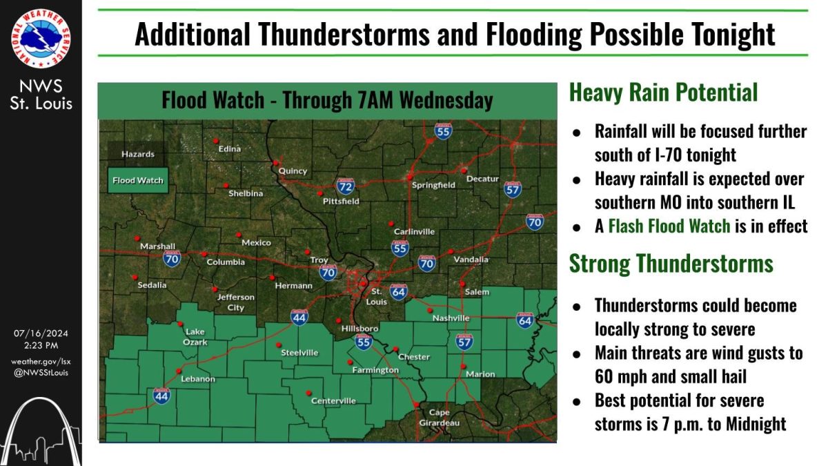 South County under flash flood warning, roads closed in some areas – St ...