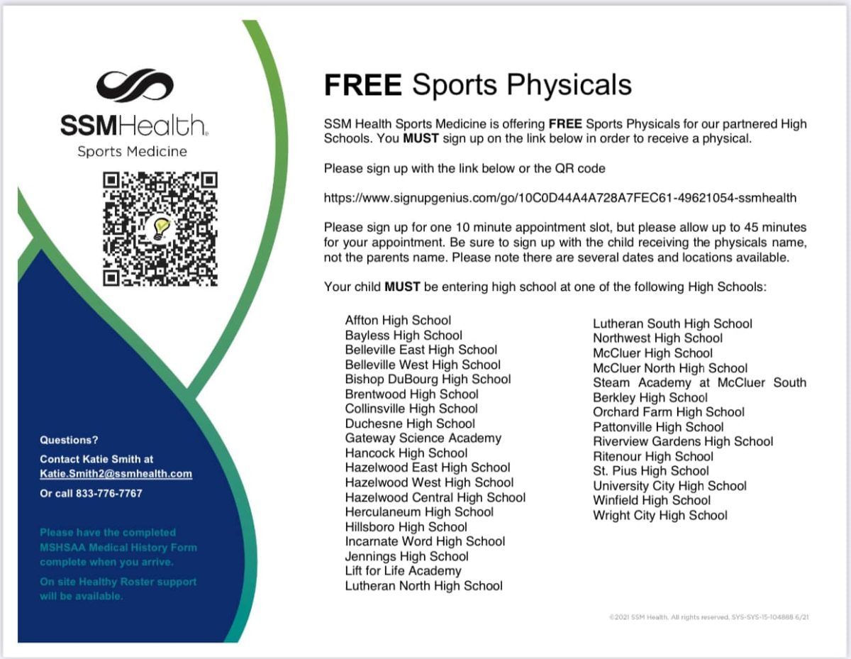 SSM Health offering free physicals