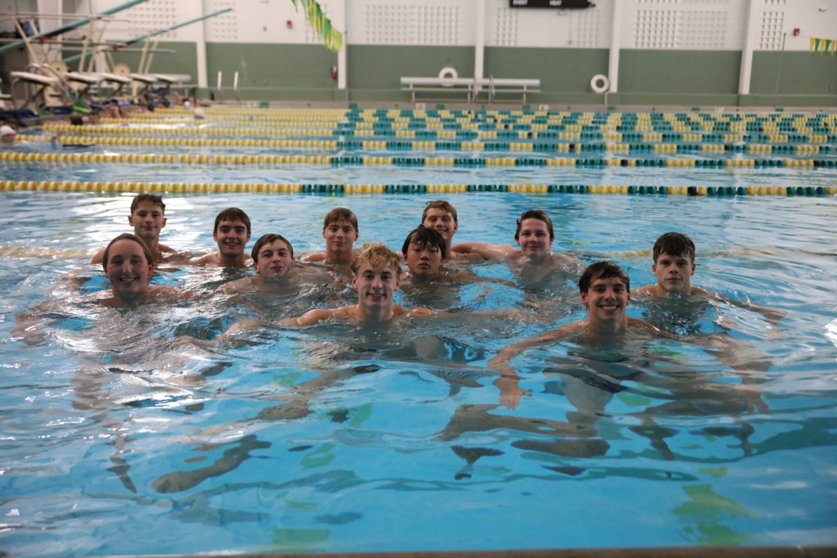 The Lindbergh High Schools boys swim team.