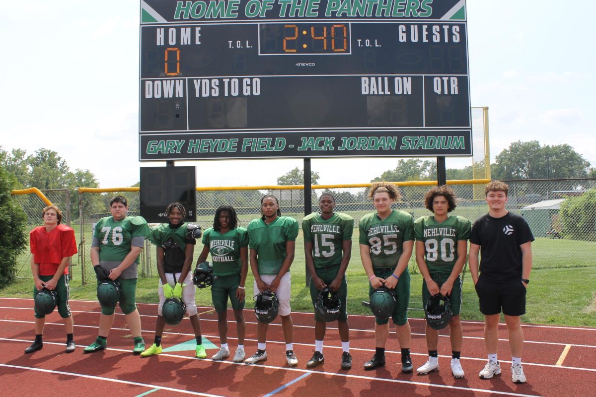 The Mehlville Panthers football team, fueled by a determined core of returners, look to leave last season’s struggles behind. Photo courtesy of the Mehlville School District