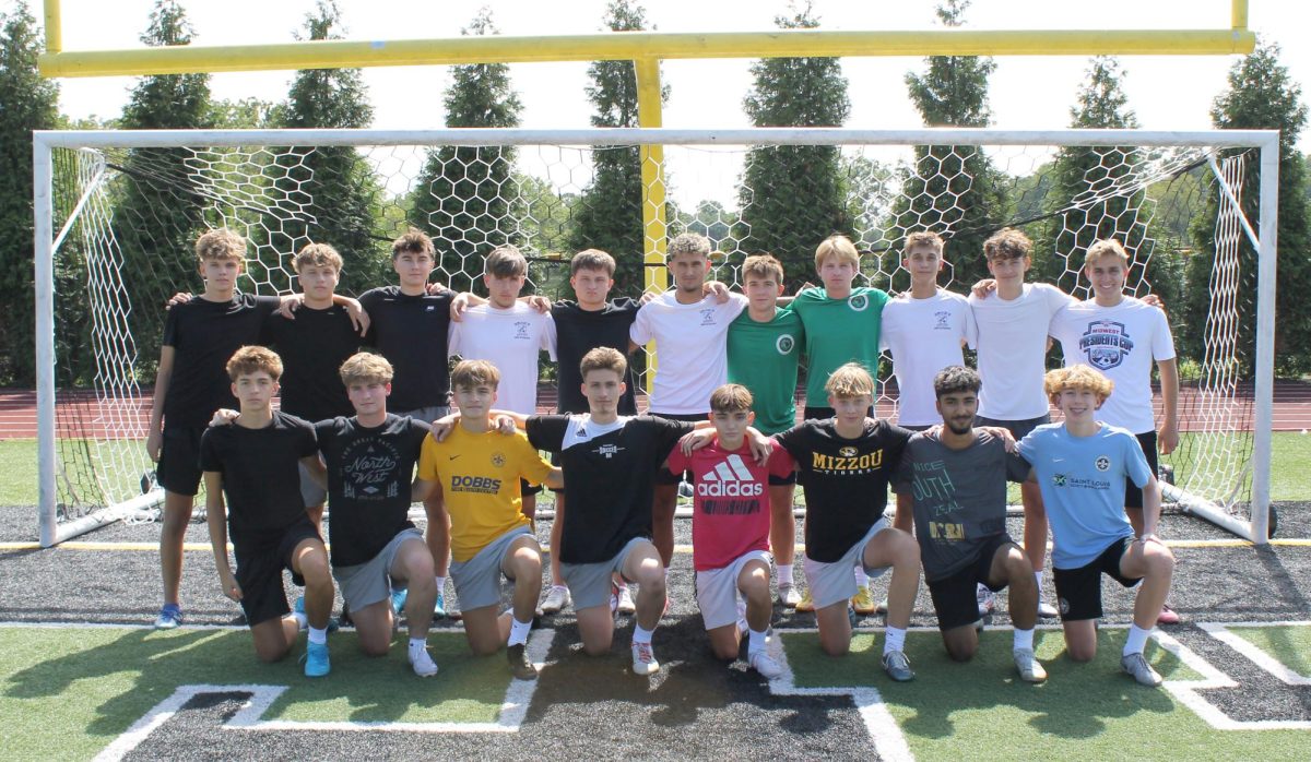 Despite their youth, the Mehlville Panthers soccer team is focused on building confidence and competing for a district title this season. Photo courtesy of the Mehlville School District.