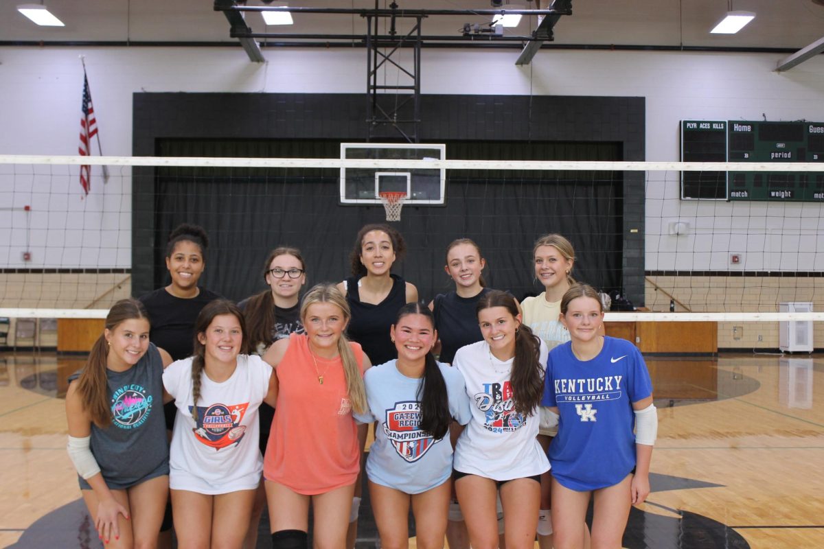 With key seniors and rising juniors, the Mehlville volleyball team is focused on making strides this season. Photo courtesy of the Mehlville School District.