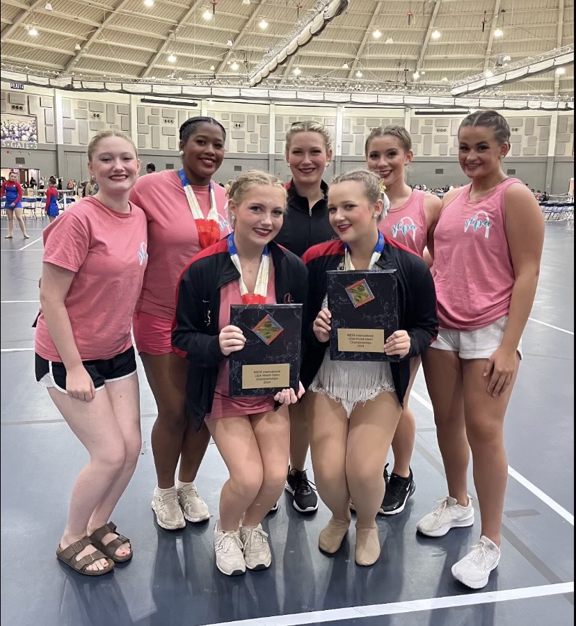 South County twirlers triumph on national stage