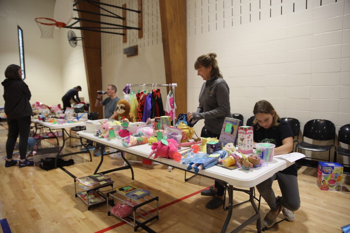 Toys, games, books and clothing were all available for purchase at the 2024 Crestwood Kids Garage Sale.