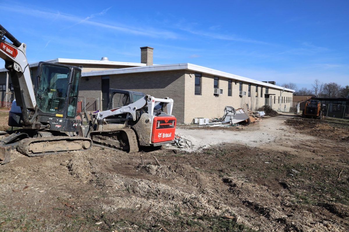 Proposition R 2024 Phase 1 construction recently began at Truman Middle School. Photo courtesy of Lindbergh Schools.