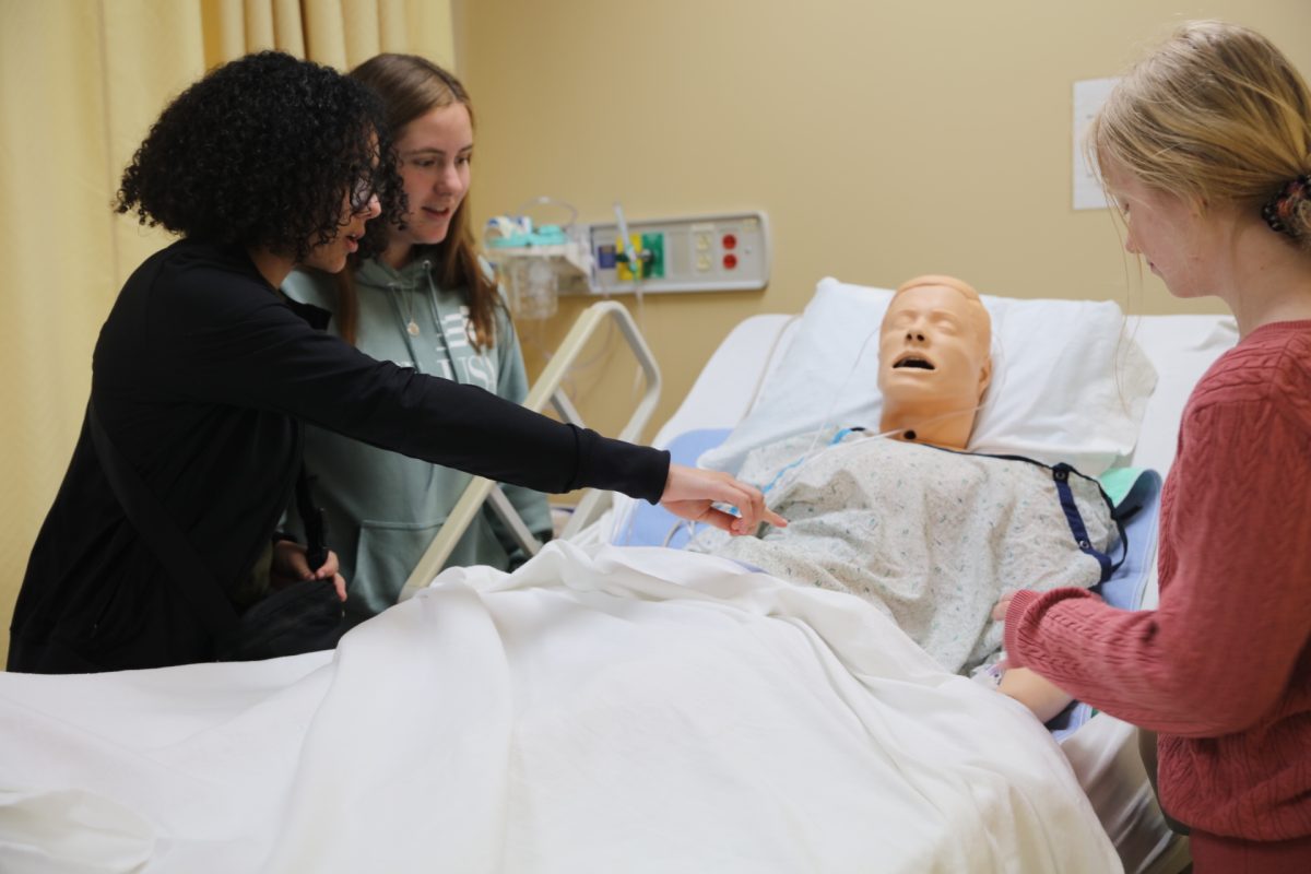 South Tech students point out what is wrong with the mannequin during “What’s Wrong with This?”