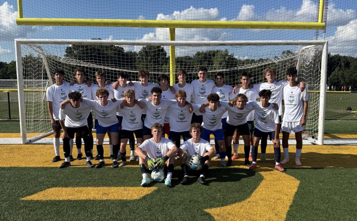 The Lindbergh Flyers boys soccer team carries “high tempo” energy into the 2025 season. Photo courtesy of Jacob Pittroff.