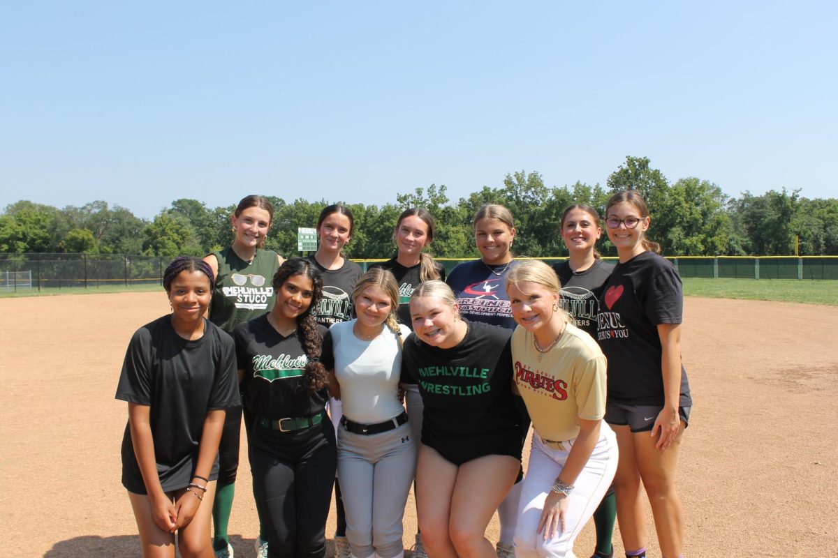 The Mehlville Panthers softball team hopes to bounce back from a challenging season last year. Photo courtesy of the Mehlville School District.