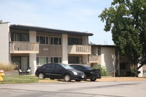 The Forest View apartment complex, located on Park Crestwood Drive and Mary Glen Drive in Crestwood, contains multiple unsafe buildings.