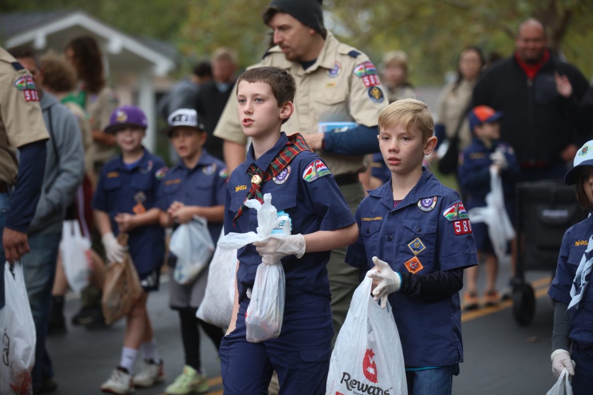 Local Boy Scouts also joined the SunCrest Fest parade, throwing candy to young onlookers.