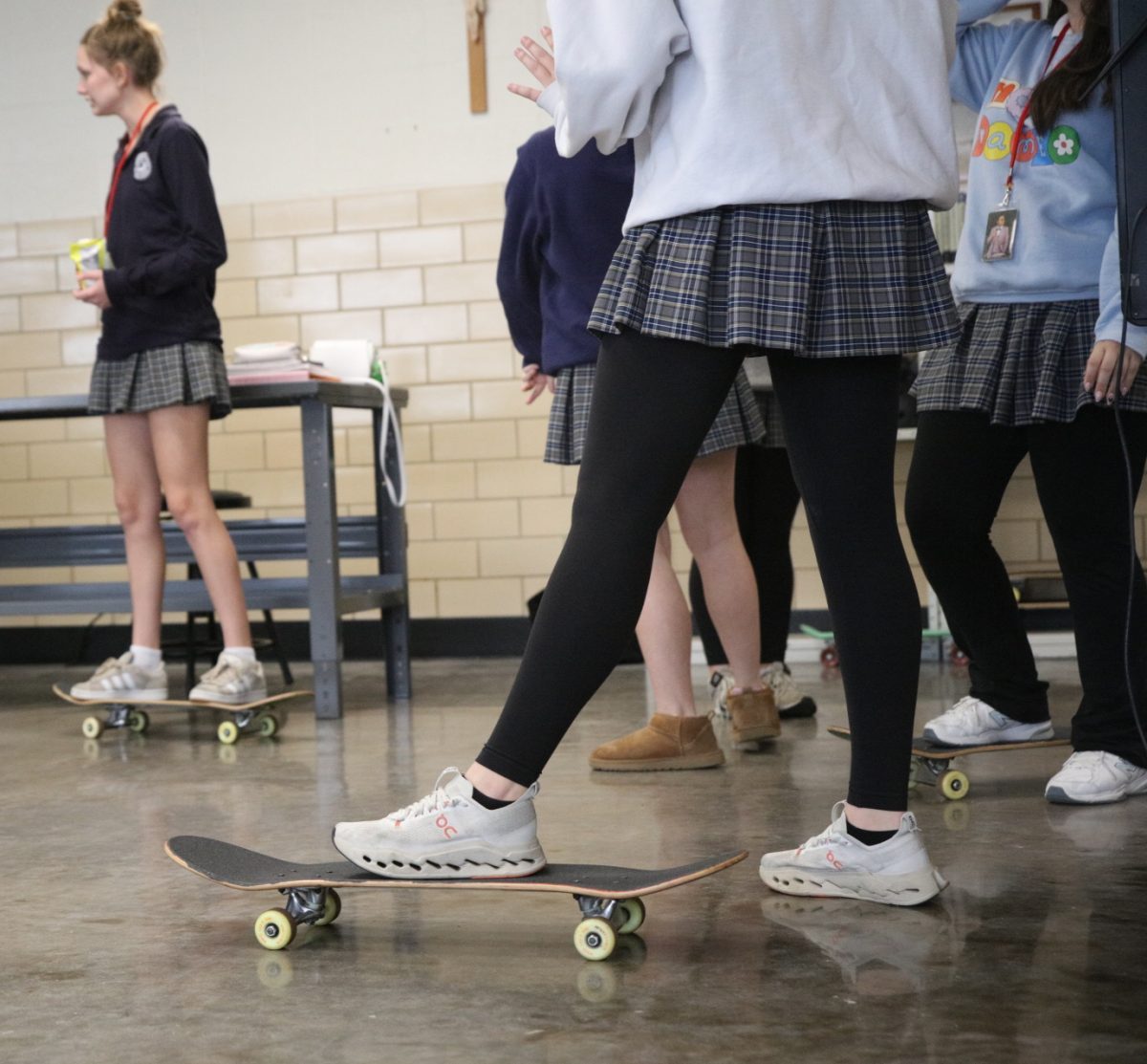 Since the formation of Notre Dame's Skate Club in 2021, its number of members has grown exponentially.