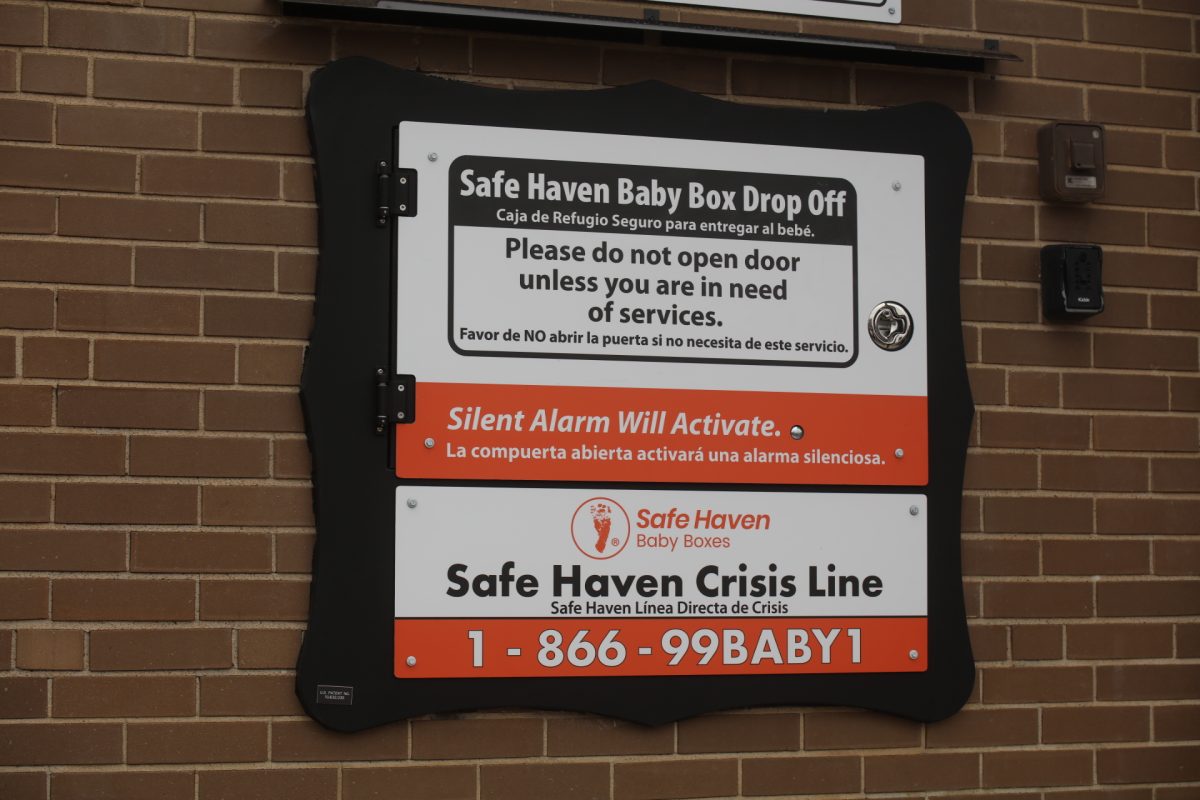 This Safe Haven Baby Box is the second of its kind in Mehlville. It allows mothers to safely and anonymously surrender their infant child.