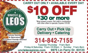 Uncle Leo’s Pizza 2026