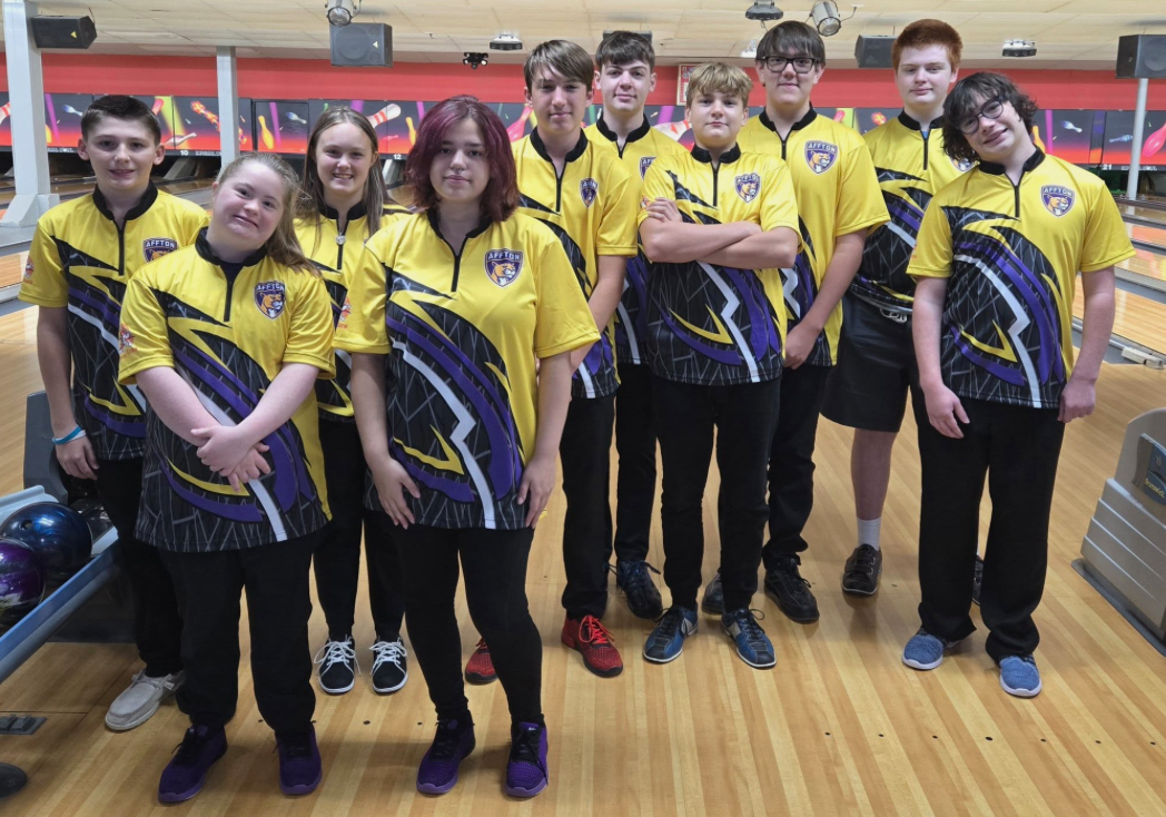 Affton High School's inagural bowling team. Photo courtesy of Affton School District.