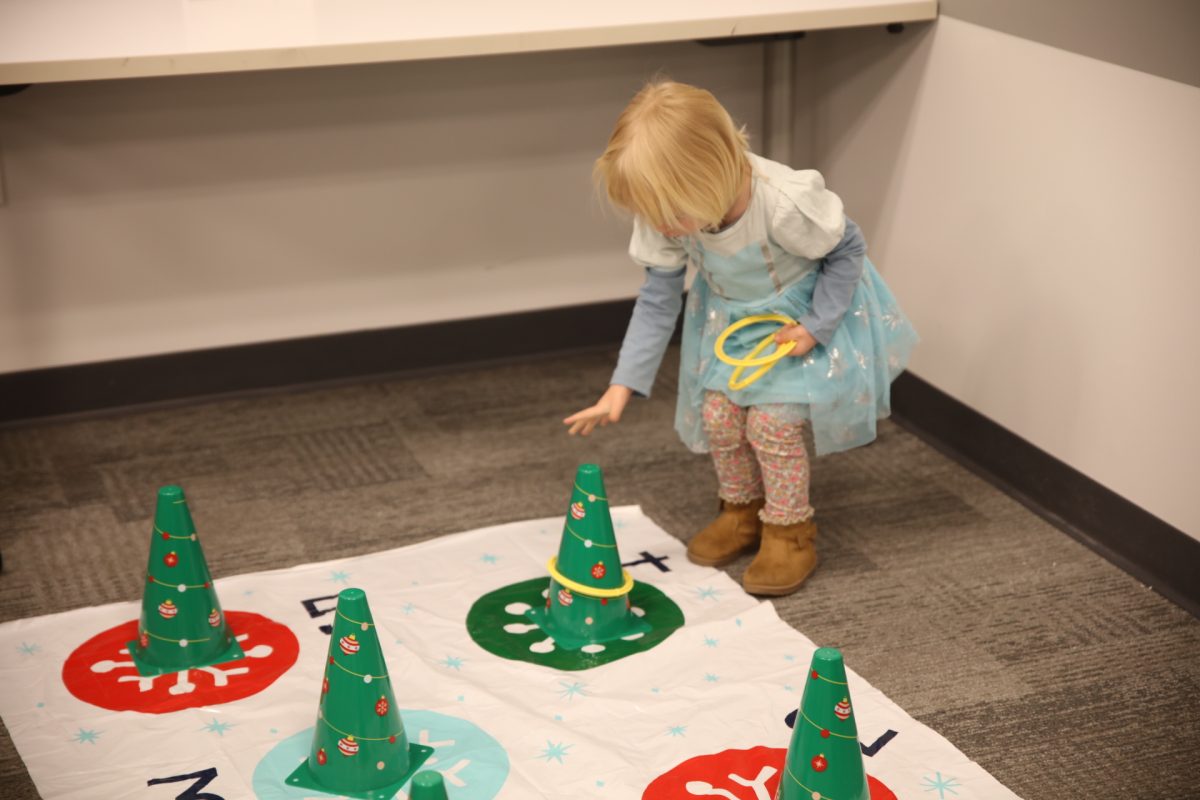 Holiday ring toss...