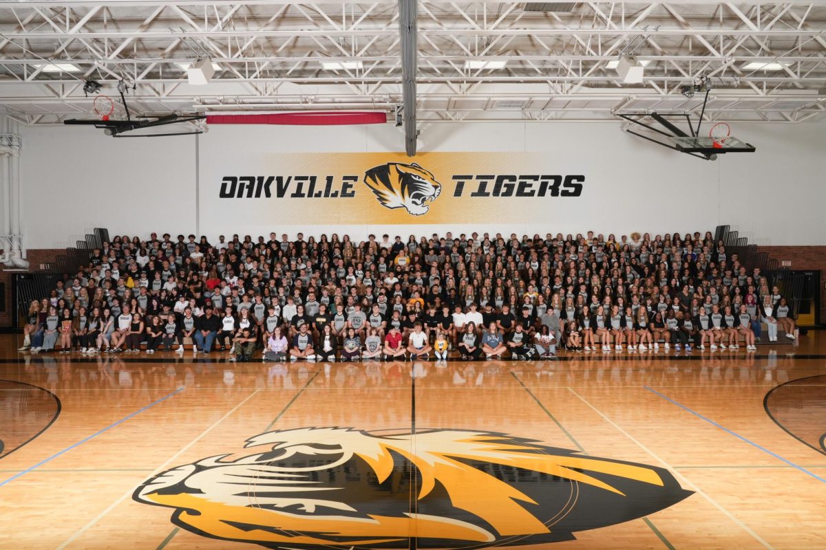 The Oakville High School class of 2026. Photo courtesy of Jessica Pupillo, Mehlville School District's chief communications officer.