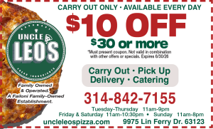 Uncle Leo’s Pizza 2026