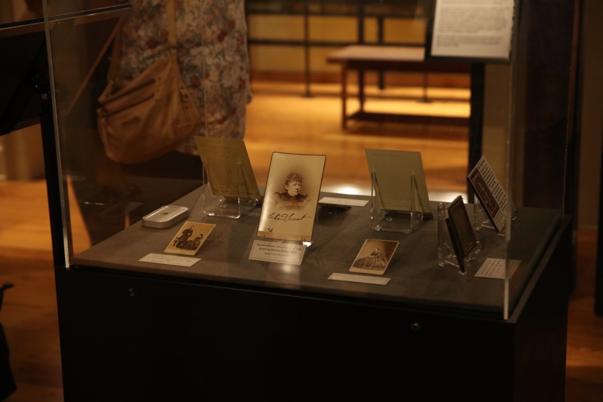 The new Julia Dent Grant exhibition at the Ulysses S. Grant National Historic Site has photos, letters and other items from her life on display.