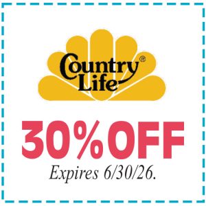 Healthy Shopper Country Life 30% off