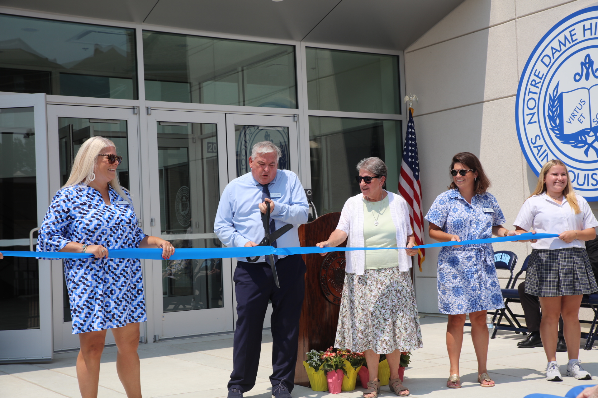 Notre Dame High School celebrates opening of new academic building focused on science, arts, religion