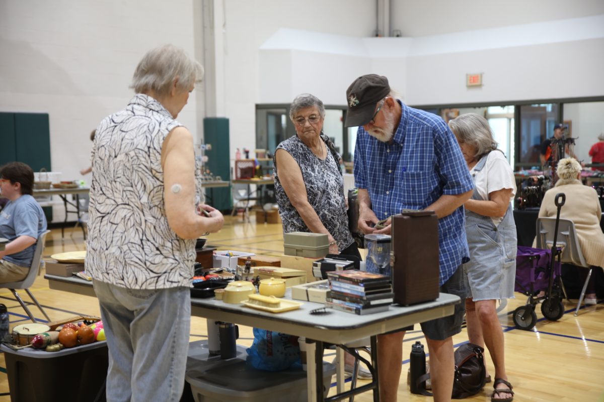 Local community center hosts flea market