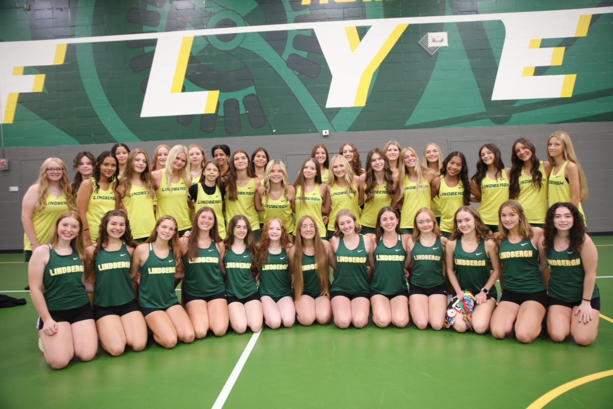Though not as large as the school’s boys squad, the Lindbergh Flyers girls cross country team has good numbers heading into the season.