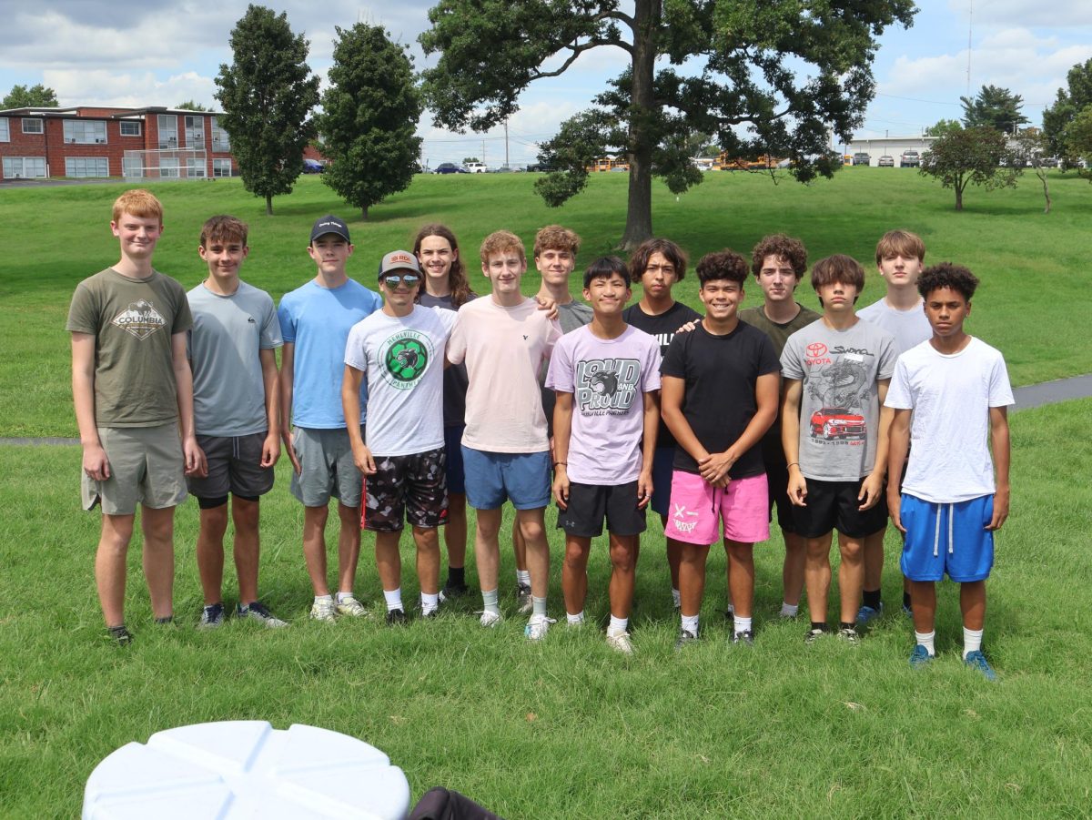The Mehlville Panthers boys cross country team had five runners compete in districts last season. Photo courtesy of the Mehlville School District.