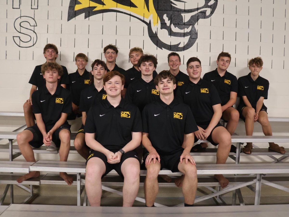 The Oakville boys swim team sees a solid core of returning athletes, including two juniors who swam at state last year: Schafer Spitznagel and Teagan Zimmerman. Photo courtesy of the Mehlville School District.
