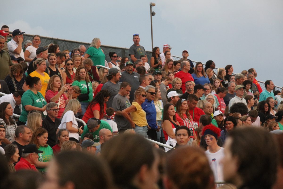 The stands were packed at Lindbergh's first responders and military appreciation night on Sept. 11. 

