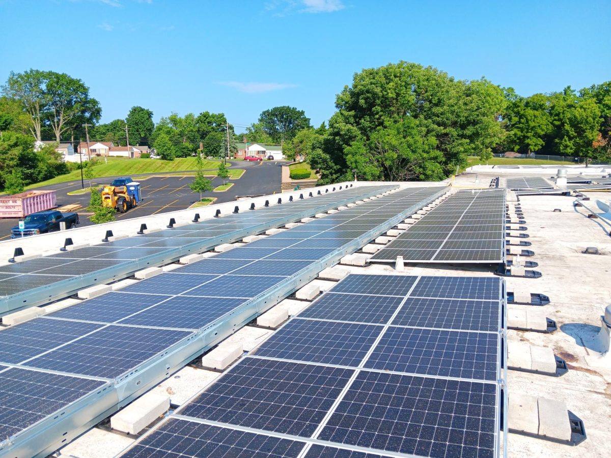 The solar project at Affton School District’s Gotsch Intermediate School. Photo courtesy of Jeff Rooks. 
