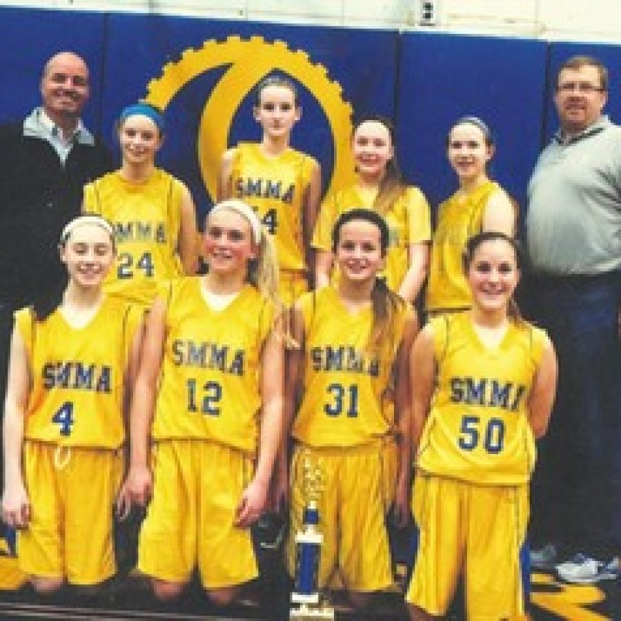 SMMA girls win basketball title