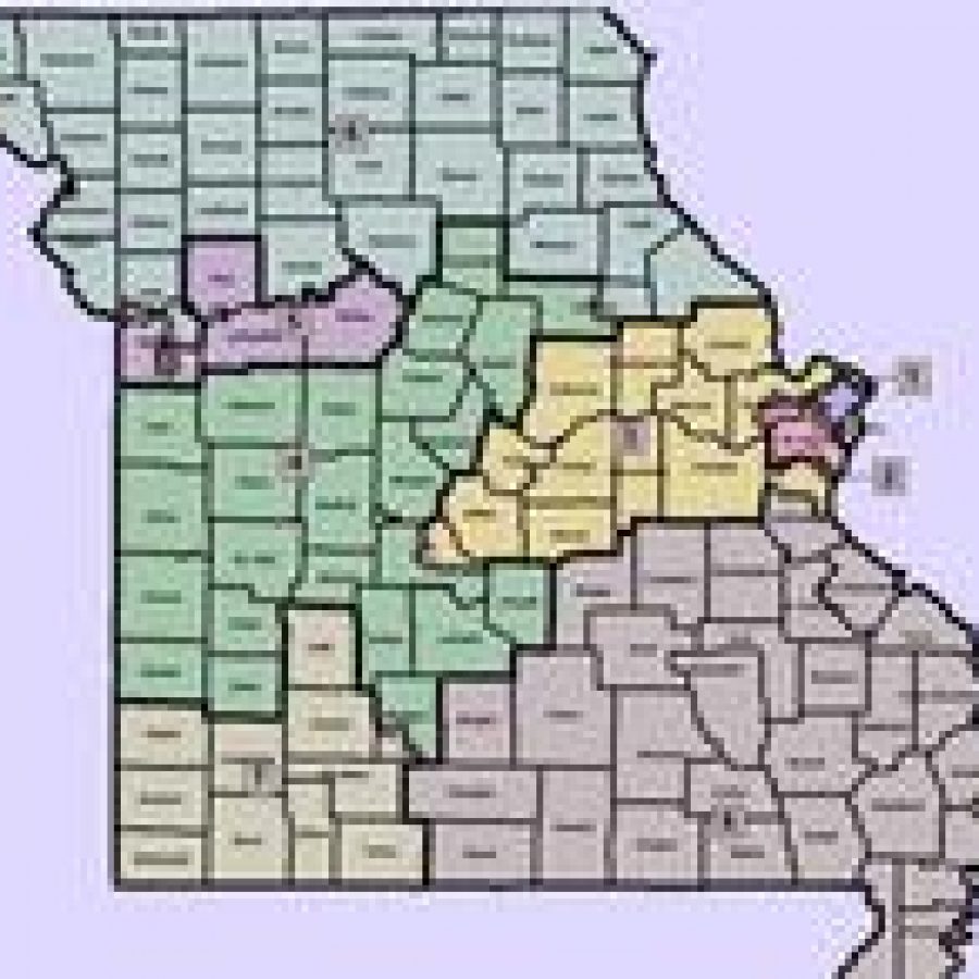 Statewide map of the Legislatures congressional redistricting plan 