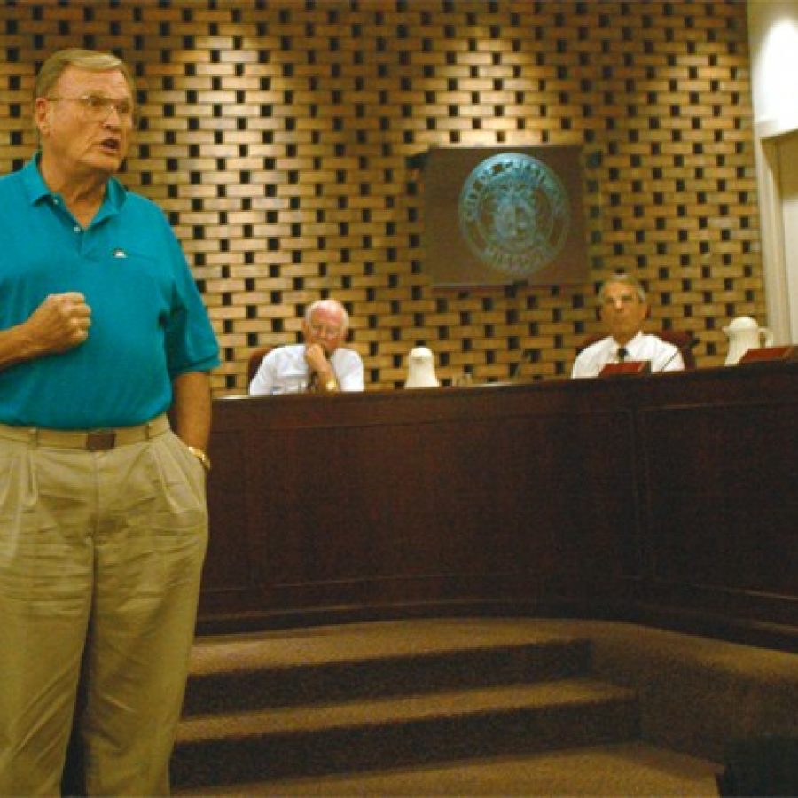Former Ward 4 Alderman John Foote at Crestwood City Hall.